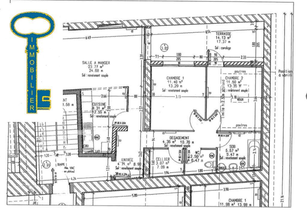 Immeuble LIBOURNE (33500) TOURNY IMMOBILIER